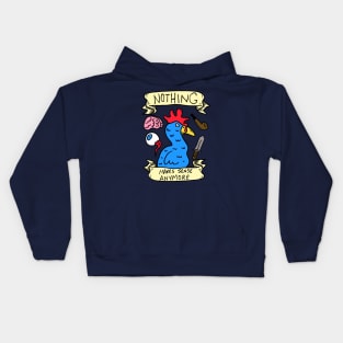 Nothing Makes Sense Anymore Kids Hoodie